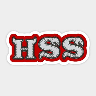 Monster University Fraternity Eta Hiss Hiss Sticker